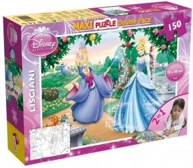 Puzzle dwustronne Maxi 150 Kopciuszek (46720)