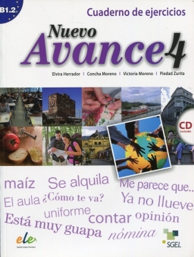 Nuevo Avance 4 Ćwiczenia + CD - Herrador Elvira, Moreno Concha, Moreno Victoria, Zurita Piedad