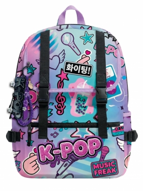 Coolpack, Plecak młodzieżowy Rumi - K-Pop Rainbow