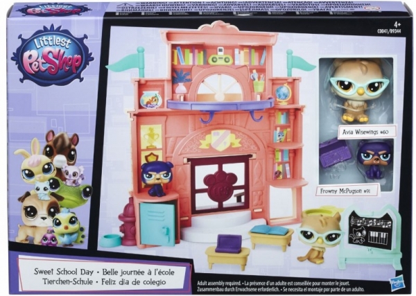 Littlest Pet Shop Zwierzakowe miejsca, Szkoła (B9344/C0041)