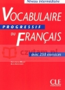 Vocabulaire progressif du français intermediare książka Claire Miquel