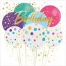  Karnet Urodziny - Pastel B-Day Balloon