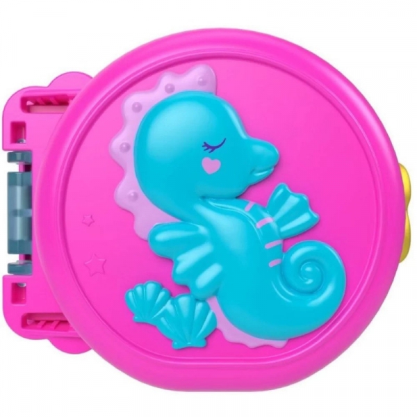 Polly Pocket Kompaktowy minizestaw, różowy (HRD73/HRD75)
