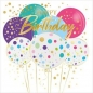 Karnet Urodziny - Pastel B-Day Balloon