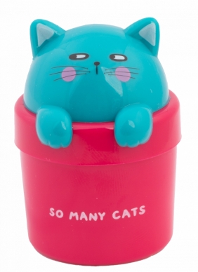 Temperówka pojedyncza z pojemnikiem - So Many Cats, 1 szt