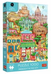 Puzzle 1000 Premium Plus O północy w Rzymie