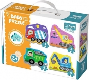 Puzzle Baby Classic 4w1: Pojazdy na budowie (36072)