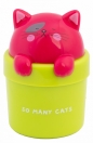 Temperówka pojedyncza z pojemnikiem - So Many Cats, 1 szt