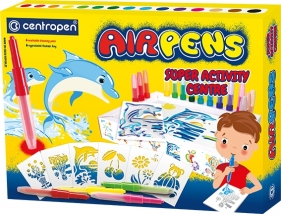 Centropen: Airpen Super Activity Centre 1500, 15 kolorów + 16 szablonów (615001504)