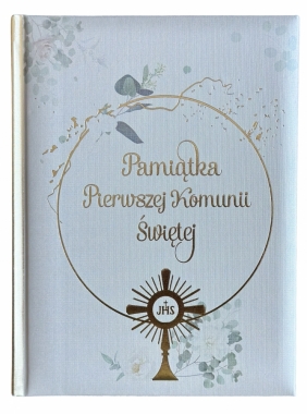 Pamiątka Pierwszej Komunii Świętej w pudełku z prezentem (różańcem) - Opracowanie zbiorowe