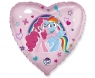 Balon foliowy serce My little Pony 46 cm  (201706)