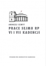 Prace Sejmu RP VI i VII kadencji. Zbiór opinii konstytucyjnoprawych