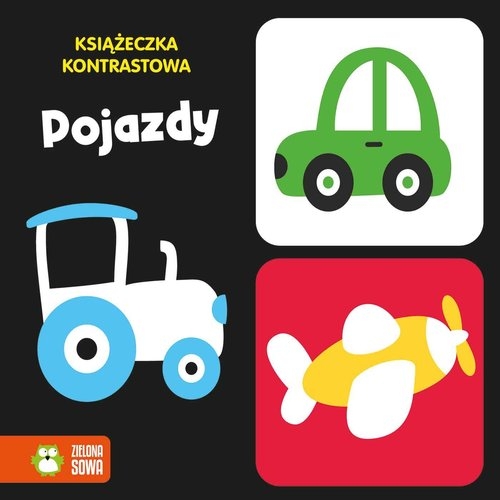 Książeczka kontrastowa Pojazdy