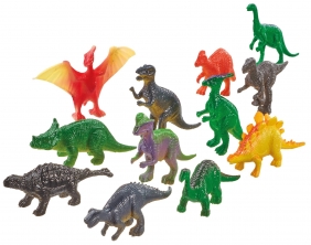 Puzzle 60: Dinozaury + zestaw figurek