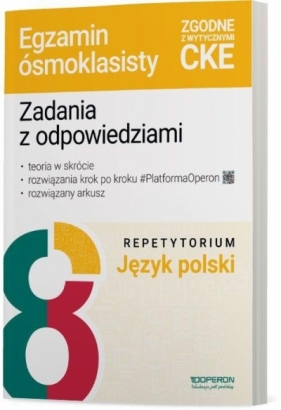 Język polski SP 8 Repetytorium Egzamin 8 kl - Opracowanie zbiorowe