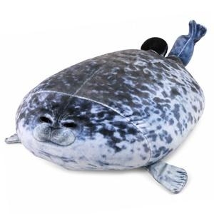 Maskotka Foka szara 38cm