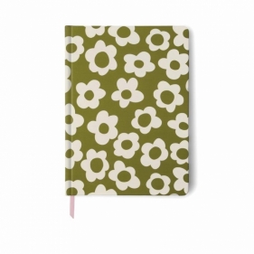 Notatnik Jumbo Green Groovy Floral