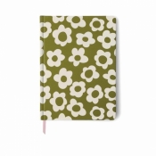 Notatnik Jumbo Green Groovy Floral