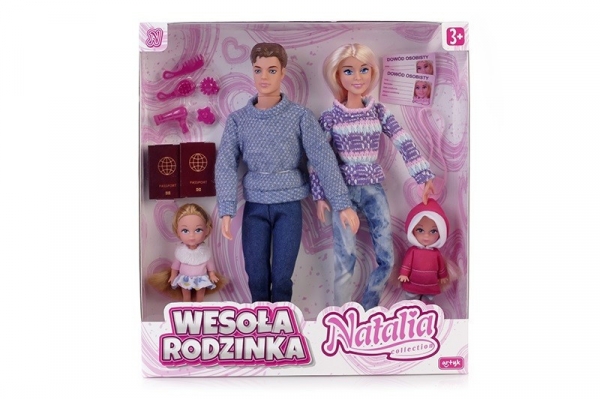 Lalka Natalia 29 cm w zestawie (121722)