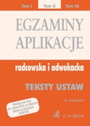 Egzaminy aplikacje radcowska i adwokacka tom 2