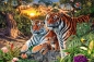 Ravensburger, Puzzle 3000: Ukryty tygrys (170722)