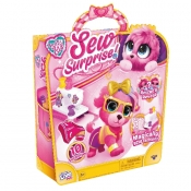 Cutie Cuts Sew Wow - Pluszak niespodzianka z magiczną maszyną do szycia różowy (MO-30172)
