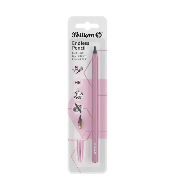 Ołówek wieczny Pelikan Endless Pencil - Pink Powder