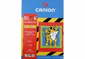 Blok rysunkowy Canson kolorowy A4 80 g 10 arkuszy (tygrys) (400075200)