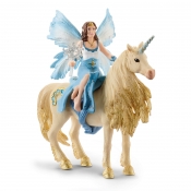 Schleich Bayala, Eyela na złotym jednorożcu (SLH42508)