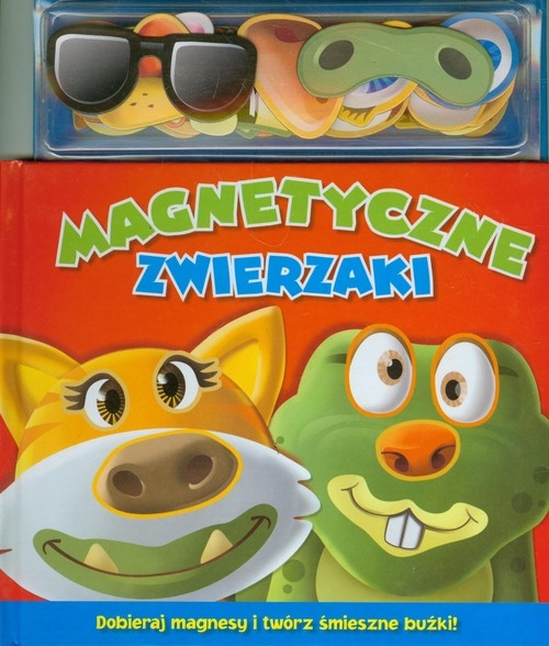 Magnetyczne zwierzaki Książka z magnesami