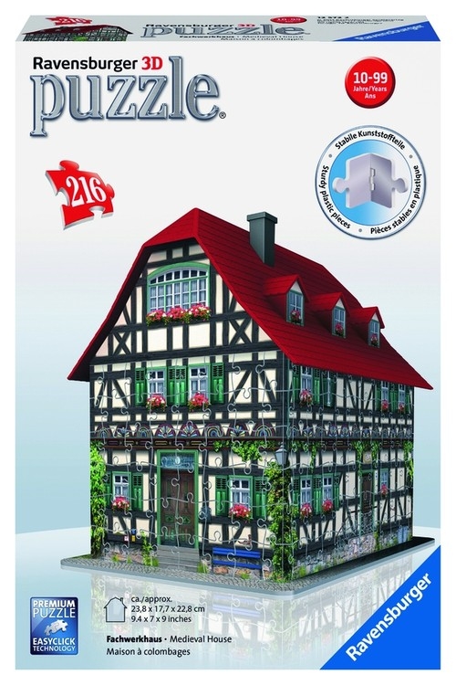 Puzzle 3D Medieval House 216 (125722)