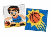 Diamentowa mozaika Kids naklejka - Koszykówka