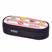 Piórnik kosmetyczka etui Smiley Girly