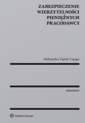 Zabezpieczenie wierzytelności pieniężnych pracodawcy