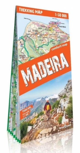 Trekking map Madeira 1: 50 000 w.2022 - Opracowanie zbiorowe