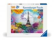 Ravensburger, Puzzle 500: Pocztówka z Paryża (12000772)