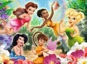 Ravensburger, Puzzle XXL 100: Disney Wróżki (109722)