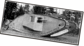 Cobi: Mała Armia. Tank Mark I - czołg brytyjski (2972)
