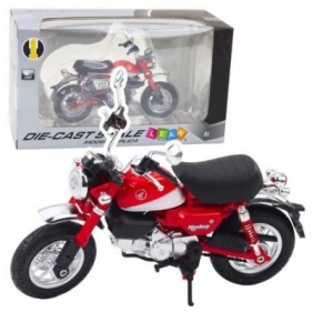 Motocykl retro czerwony 1:12