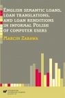 English semantic loans, loan translations, and... Marcin Zabawa