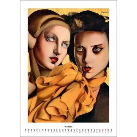 Kalendarz 2027 Tamara Łempicka A3 wzór 2 - Edyta Niemiec-Szywała
