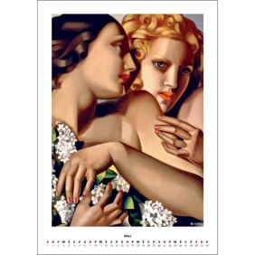 Kalendarz 2027 Tamara Łempicka A3 wzór 2 - Edyta Niemiec-Szywała