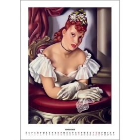 Kalendarz 2027 Tamara Łempicka A3 wzór 2 - Edyta Niemiec-Szywała