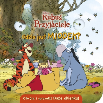Gdzie jest miodek? Otwórz i sprawdź! Disney Kubuś i Przyjaciele