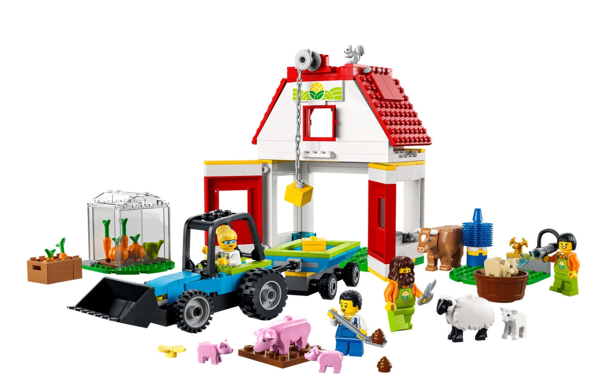 LEGO City: Stodoła i zwierzęta gospodarskie (60346)