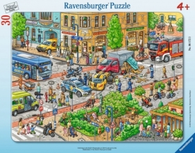 Puzzle 30 elementów - Podróże po mieście (061723)