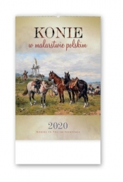 Kalendarz 2020 RW12 Konie w malarstwie polskim