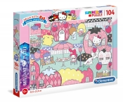 Puzzle Brilliant SuperColor 104: Hello Kitty (20172)