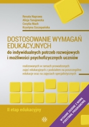 Dostosowanie wymagań edukacyjnych - II etap edukacyjny - Opracowanie zbiorowe