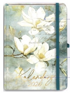 Kalendarz 2026 Botanical B6 TDW - Magnolia